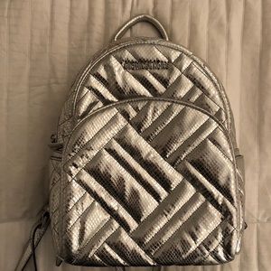 Michael Kors metallic backpack